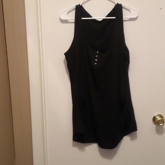 SHEIN Tops - NIP - Shein Curve Black Sleeveless Pull-Over Blouse - Size 3X